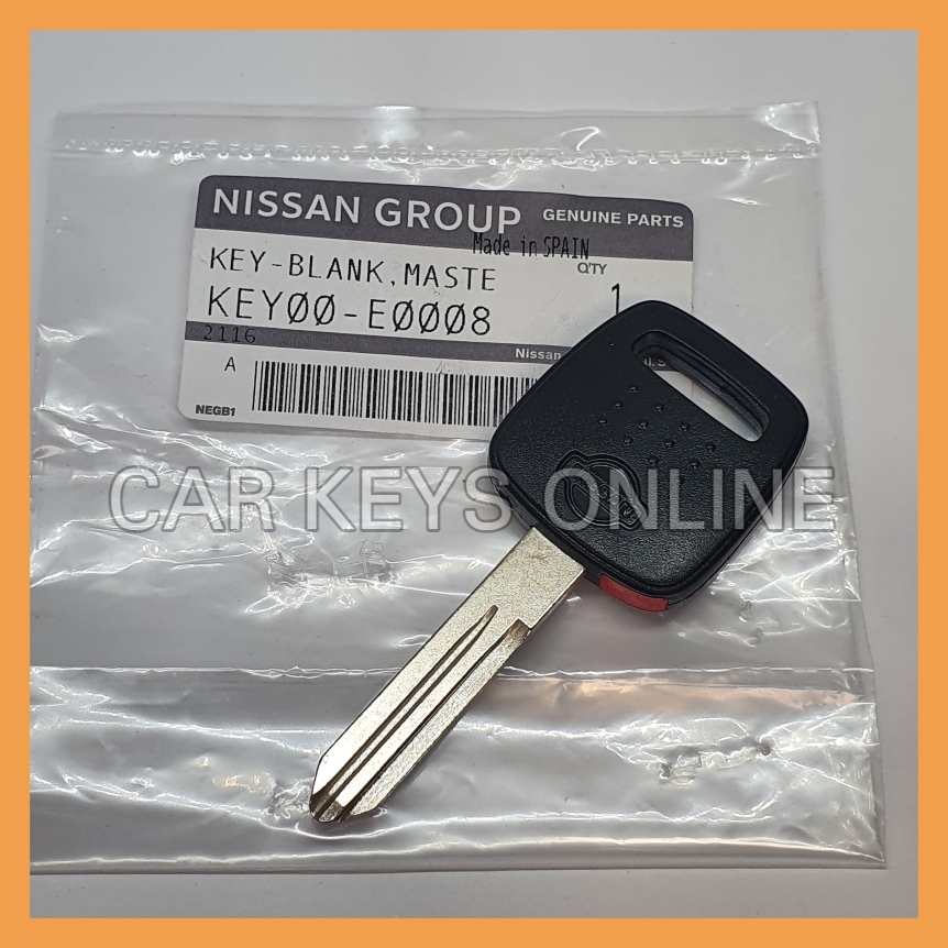 Genuine Nissan Transponder Key (KEY00-E0008)